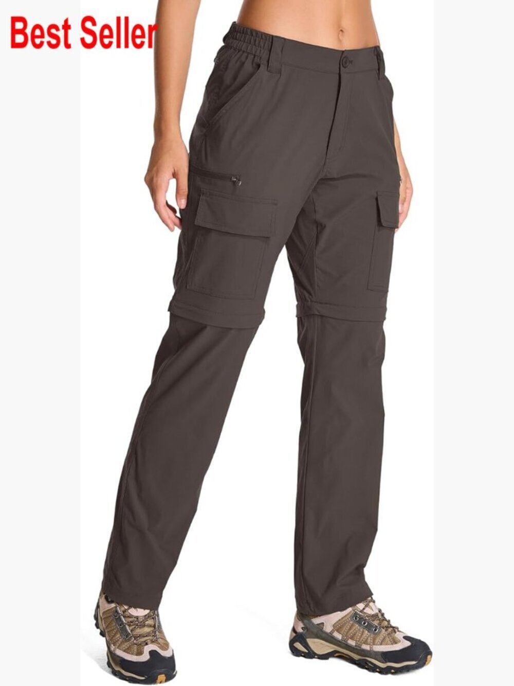 Convertible Hiking Pants Quick Dry Stretch Lightweight Zip Off Cargo Pants